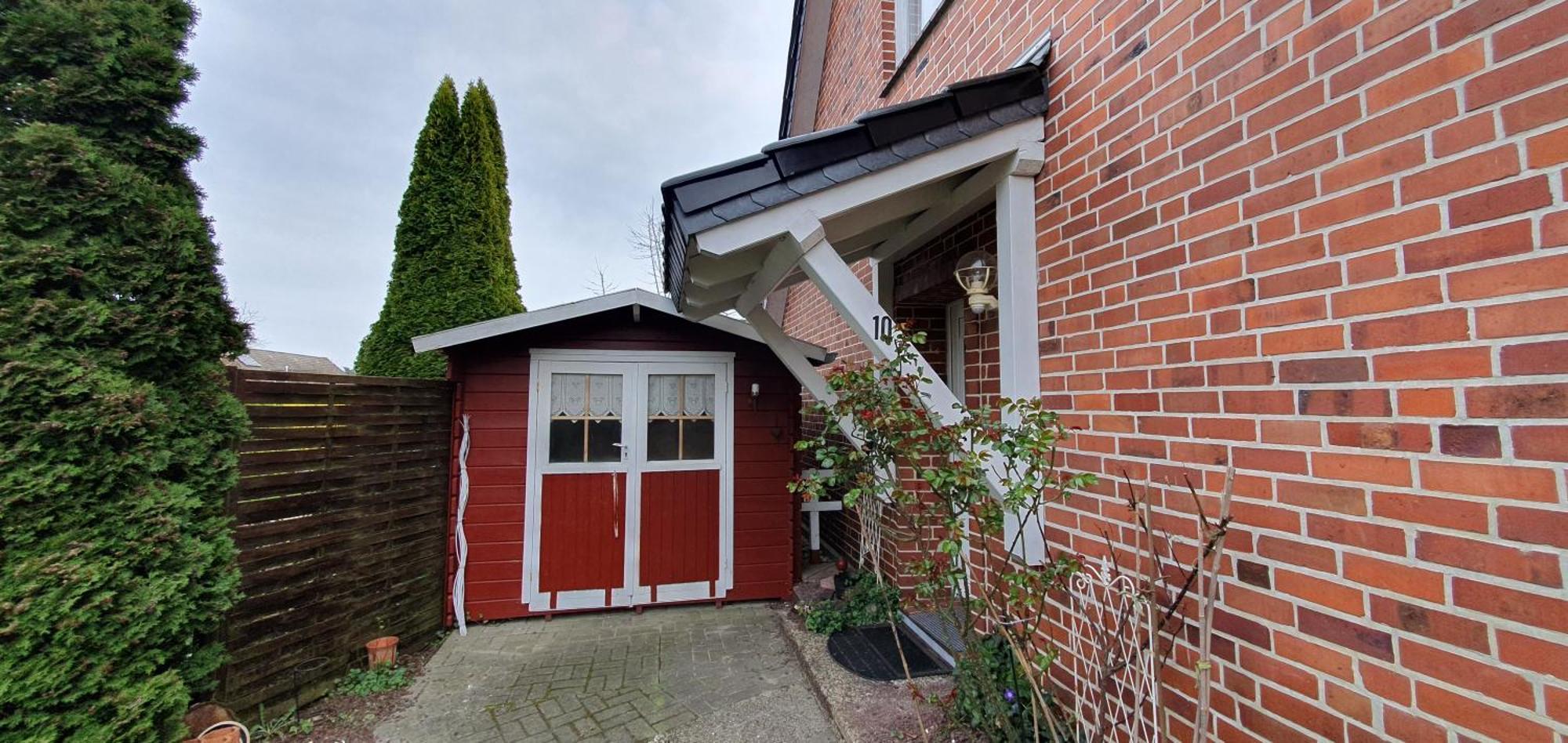 Wohnung Corinchen Tespe Exterior foto